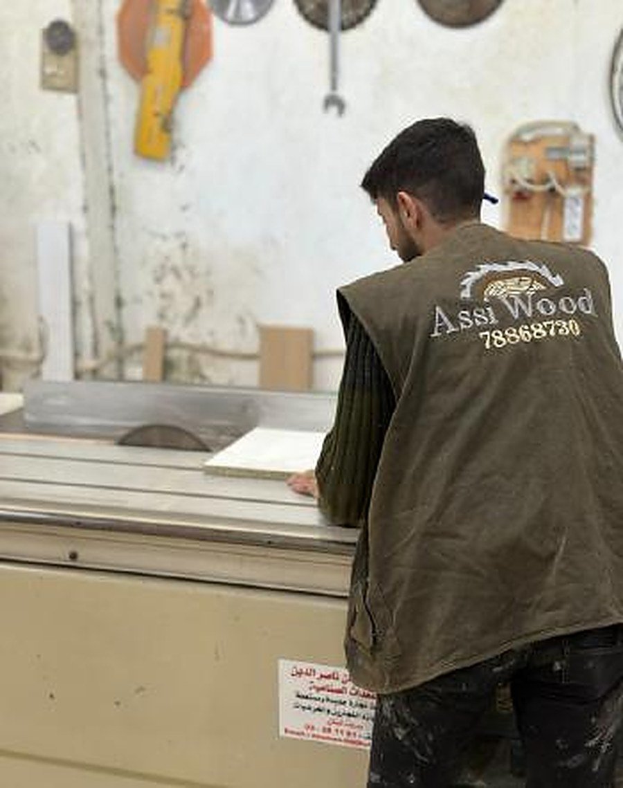 Precision routing on wood panel